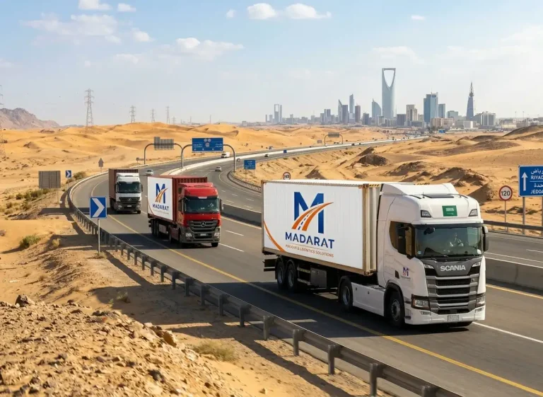 دليل شحن البضائع بالشاحنات داخل المملكة العربية السعودية 2026